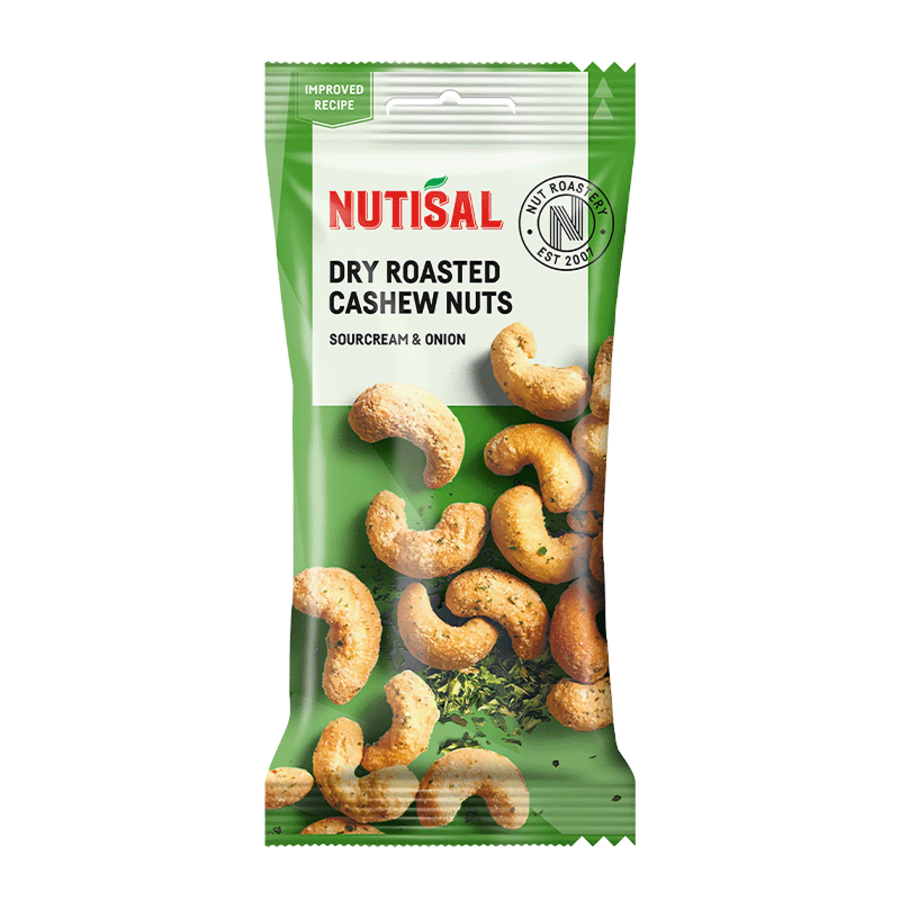 Nutisal cashew sour cream & onion 60 gr