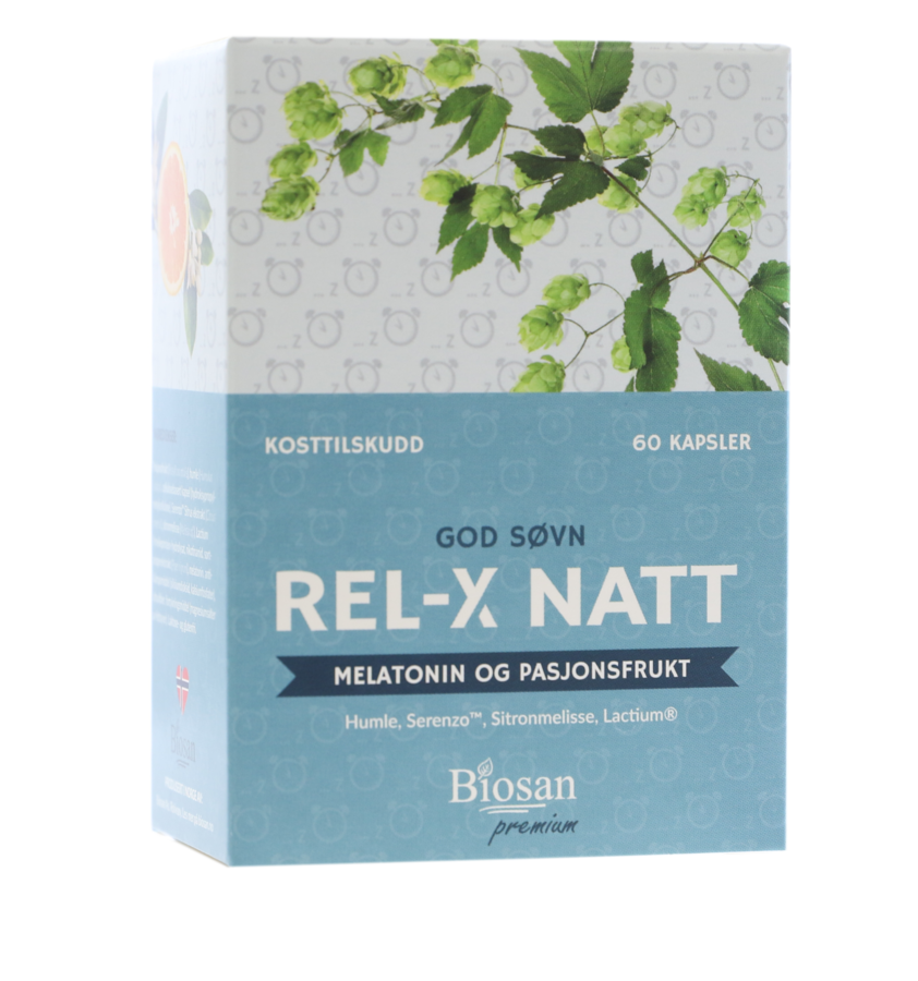 Biosan Rel-X natt 60 kaps