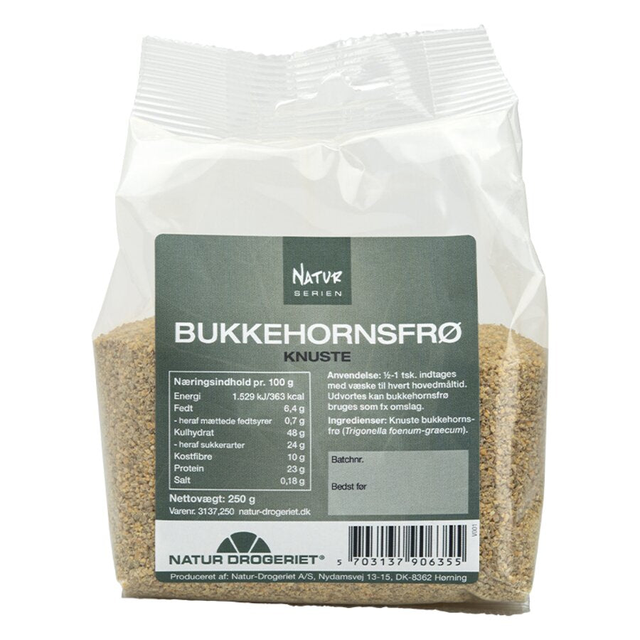 Natur drogeriet hele bukkehornsfrø 200 g