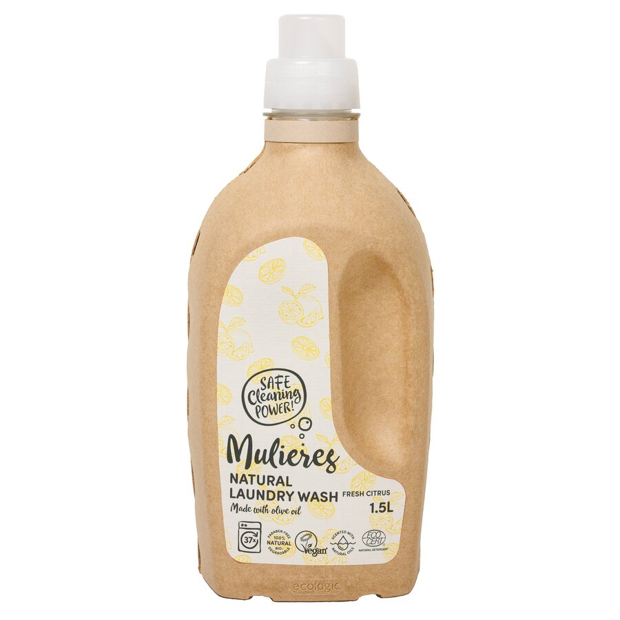 Mulieres naturlig klesvask fersk sitrus 1,5l