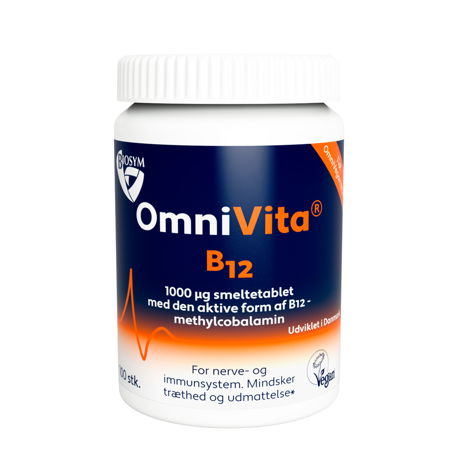 Biosym OmniVita B12 1000µg 100 sugetabletter