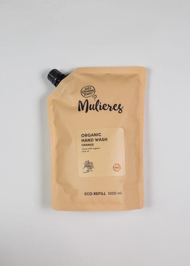 Mulieres organisk håndvask appelsin 1l
