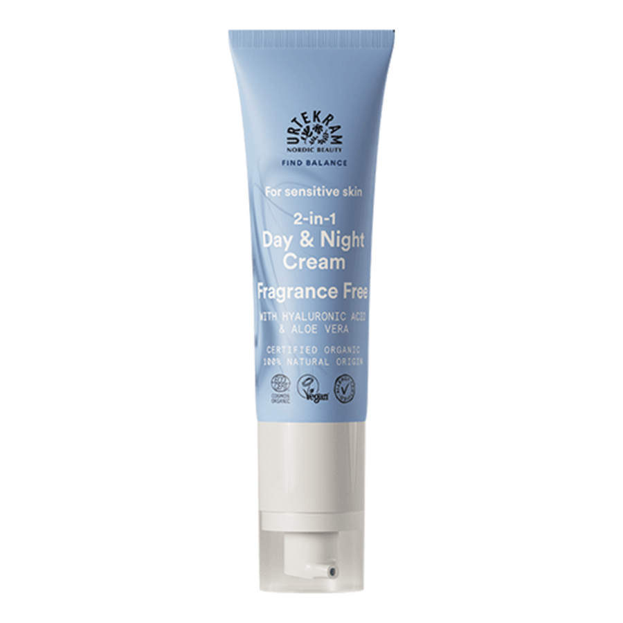 Urtekram Fragrance Free 2in1 Face Cream 50ml