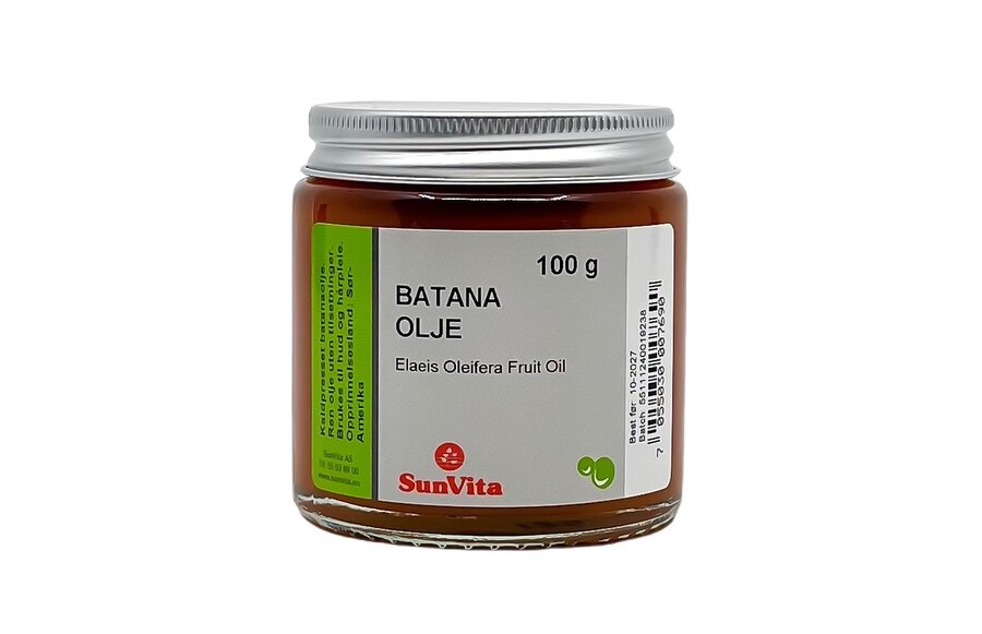 Sunvita Batanaolje Kaldpresset 100gr