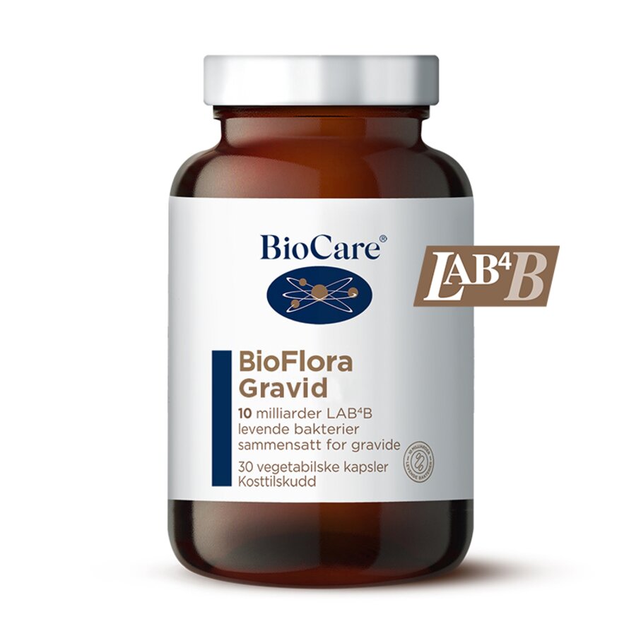 BioCare BioFlora Gravid Synbiotika 30 kaps