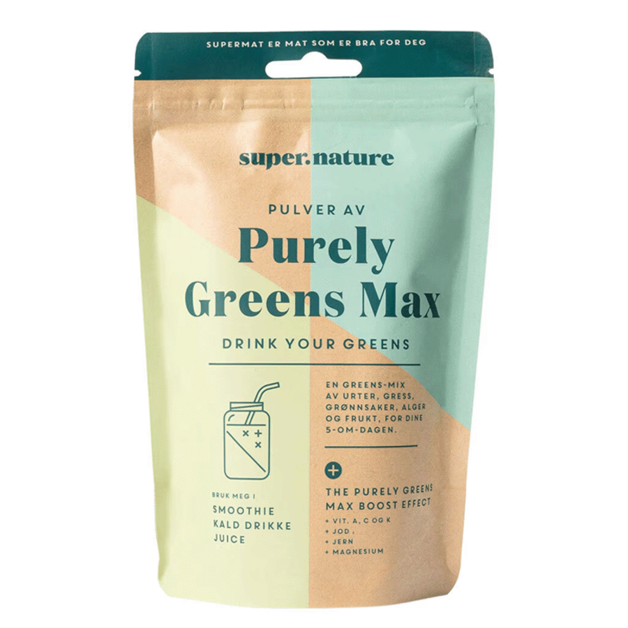 Supernature purely greens max 150 g