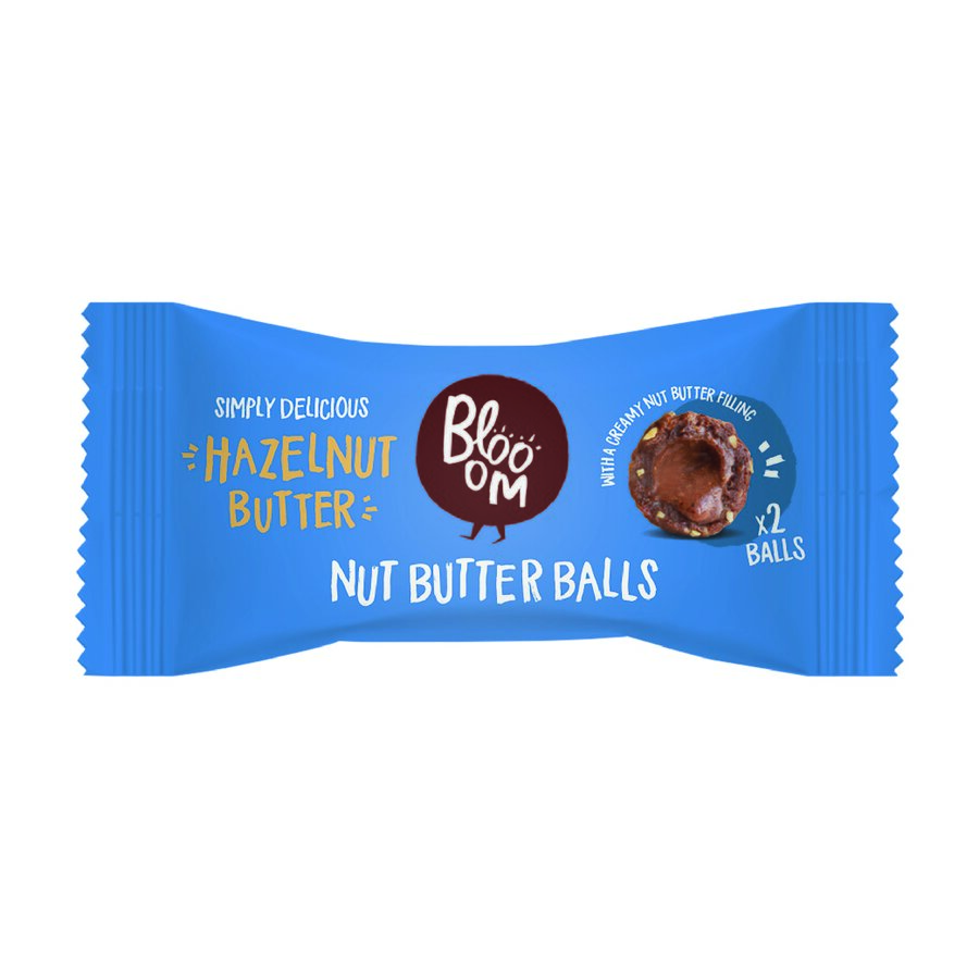 Blooom energy balls med hasselnøttsmak