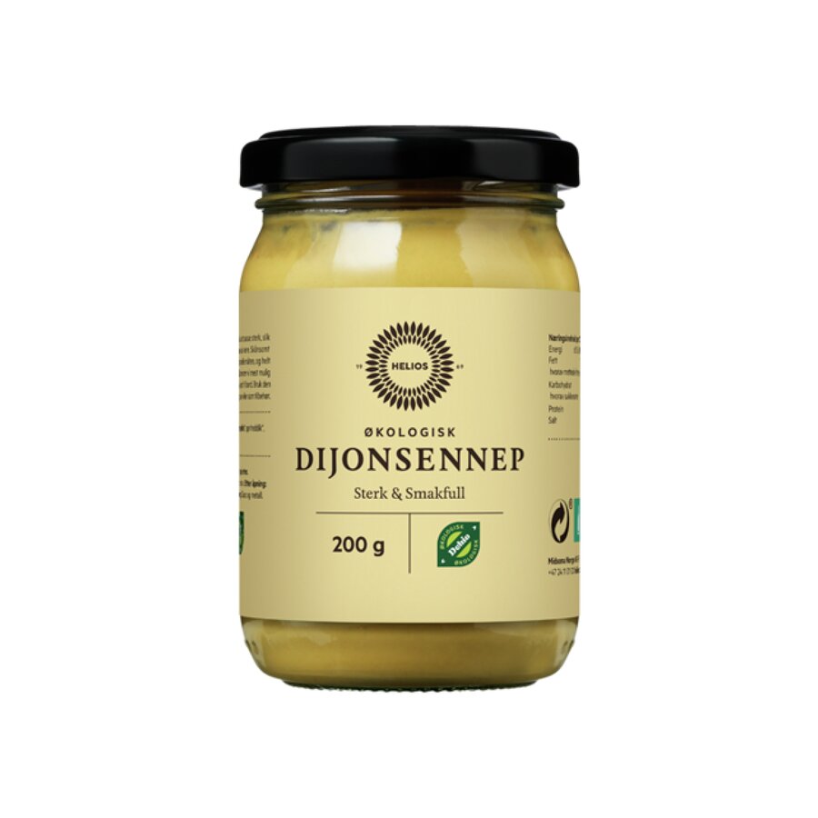 Helios dijonsennep 200 g