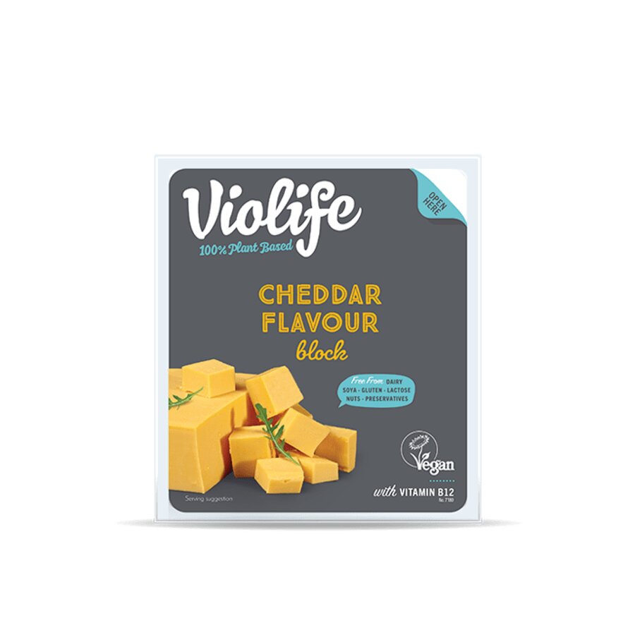Violife cheddar flavour block 400 g