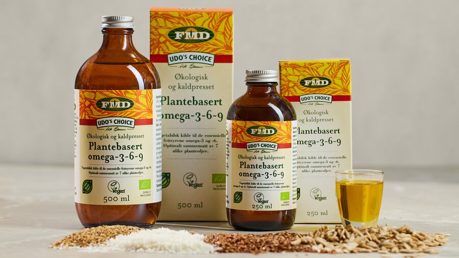 Udo¨s Choice flytende omega 3-6-9 500 ml