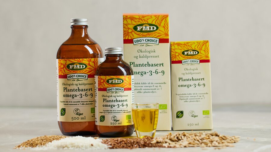 Udo¨s Choice flytende omega 3-6-9 500 ml