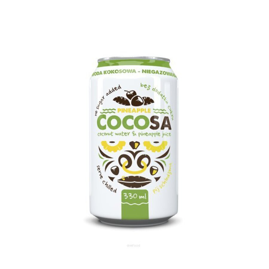Diet Food Kokosvann Ananas 330 ml