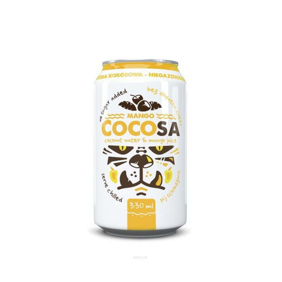 Diet Food Kokosnøttvann Mango 330ml