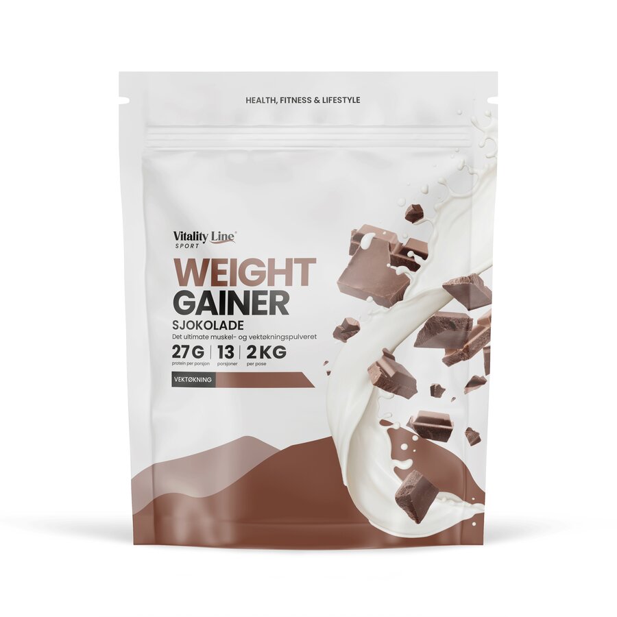 Vitality Line Sport Gainer sjokolade 2 kg