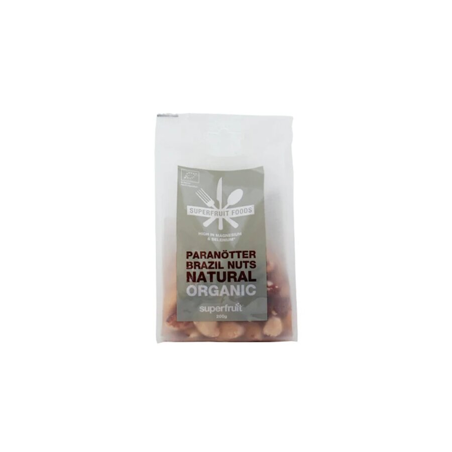 Superfruit Foods Paranøtter 200gr Økologisk