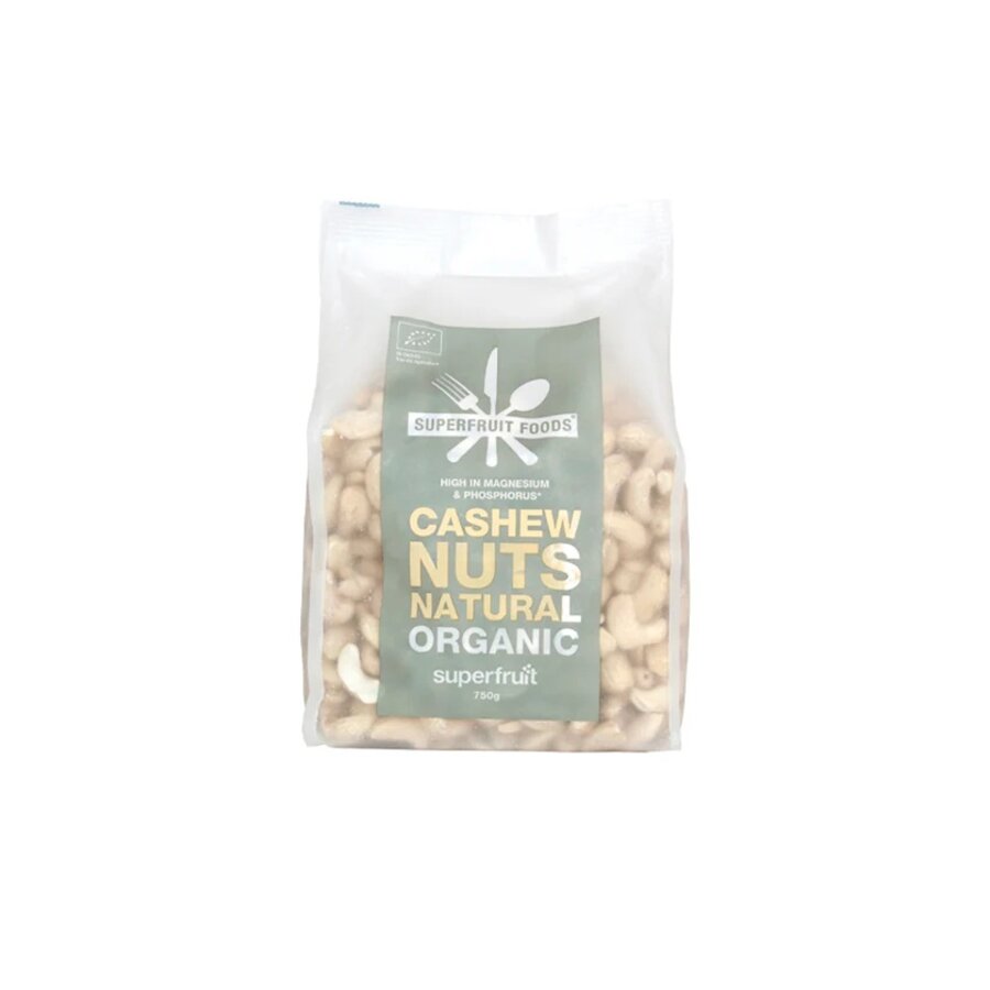 Superfruit Foods Cashewnøtter 750 gr Økologisk