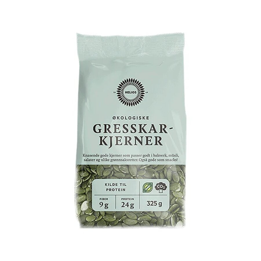 Helios Gresskarkjerner 325g