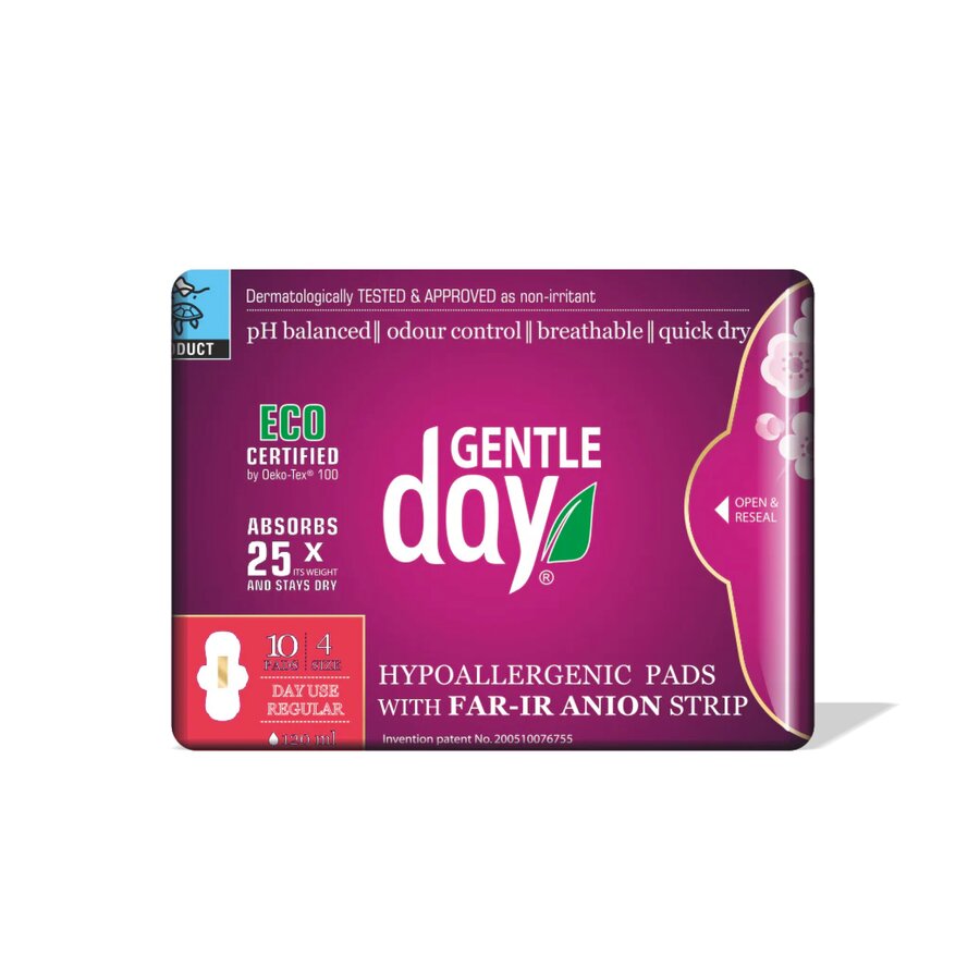 Gentle Day Bind Regular Str. 4 10 stk.