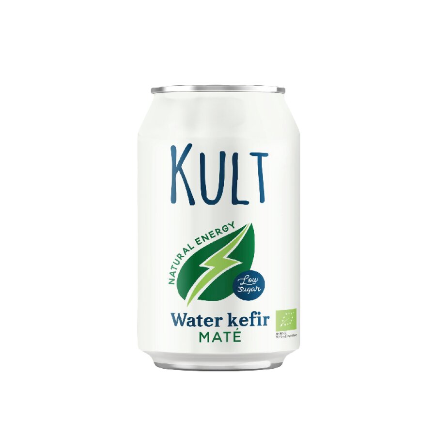 Kult Vannkefir Maté Øko 0,33L