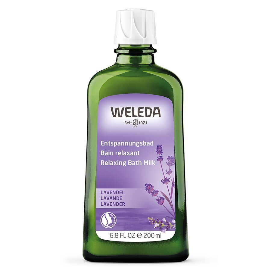 Weleda relaxing lavendel bath milk 200 ml