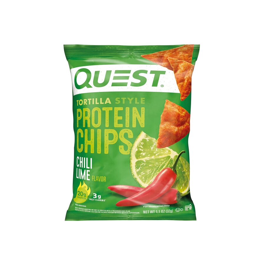 Quest Protein Tortilla Chips Chili Lime 32 g