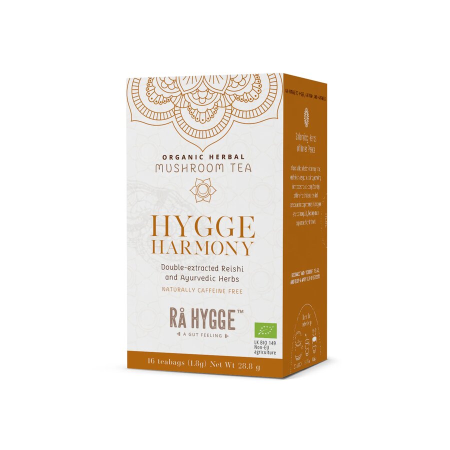 Rå Hygge Harmony Reishi 16 teposer 29 g