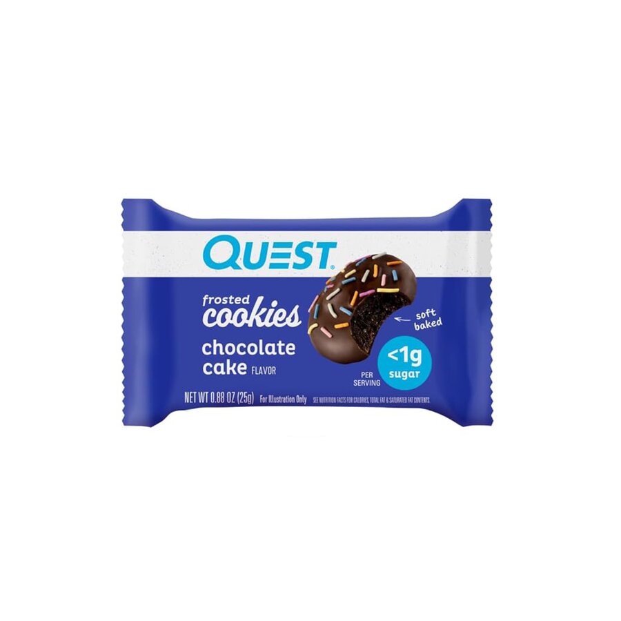 Quest protein frosted cookies chocolate cake 25 g