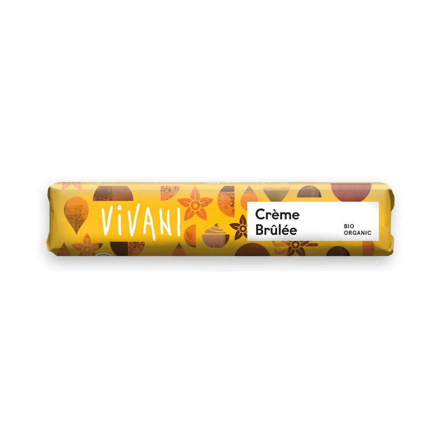 Vivani Creme Brulee Riegel 40 gr Øko