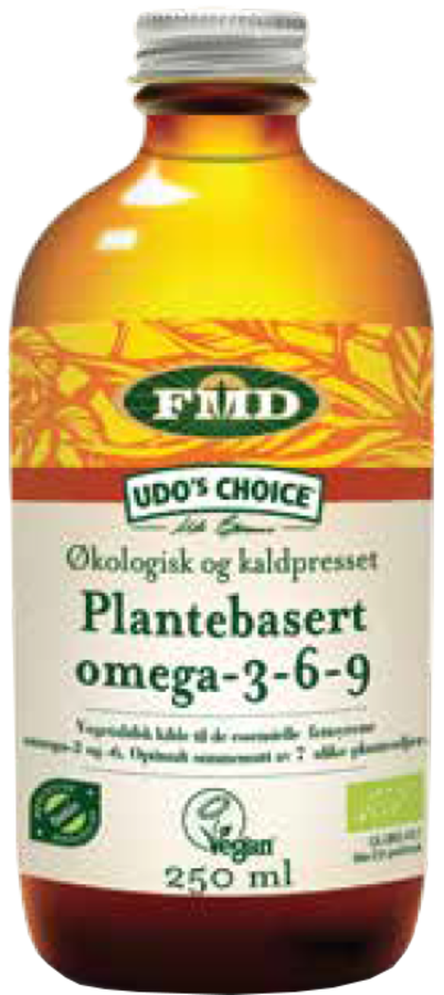 Udo Choice flytende omega 3- og -6 250 ml