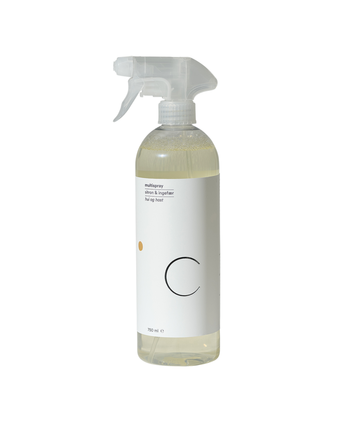 C soaps multispray sitron & ingefær 750ml