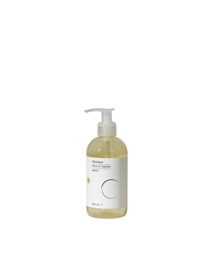 C soaps håndsåpe sitron og ingefær 250 ml
