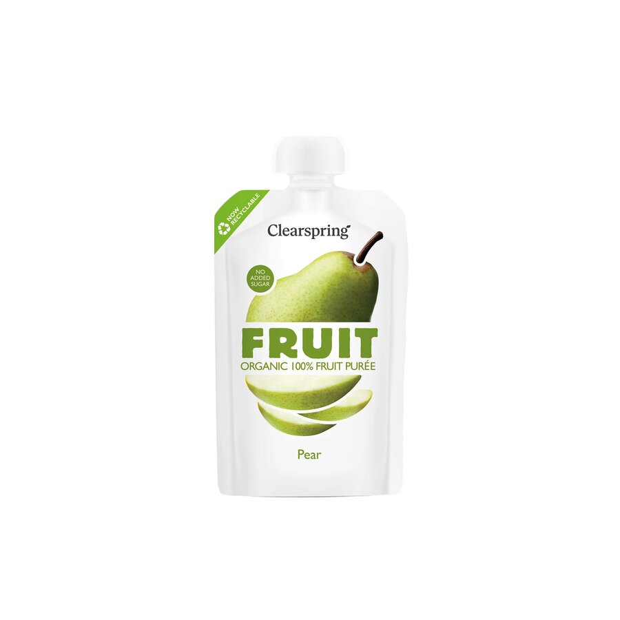 Clearspring fruktpuré pære 100 g
