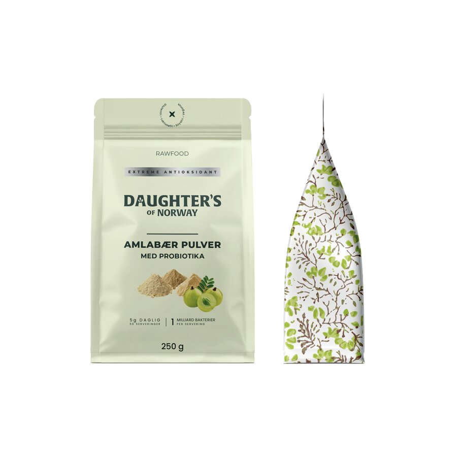 Daughter's Of Norway Premium Amlabær med probiotika 250 g
