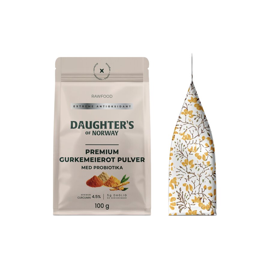 Daughter's Of Norway Premium Gurkemeie 100 g