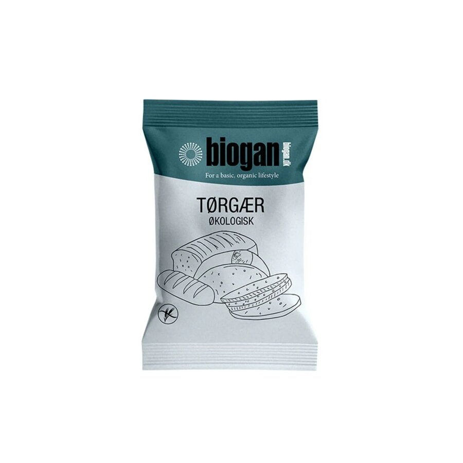 Biogan tørrgjær 9 g økologisk