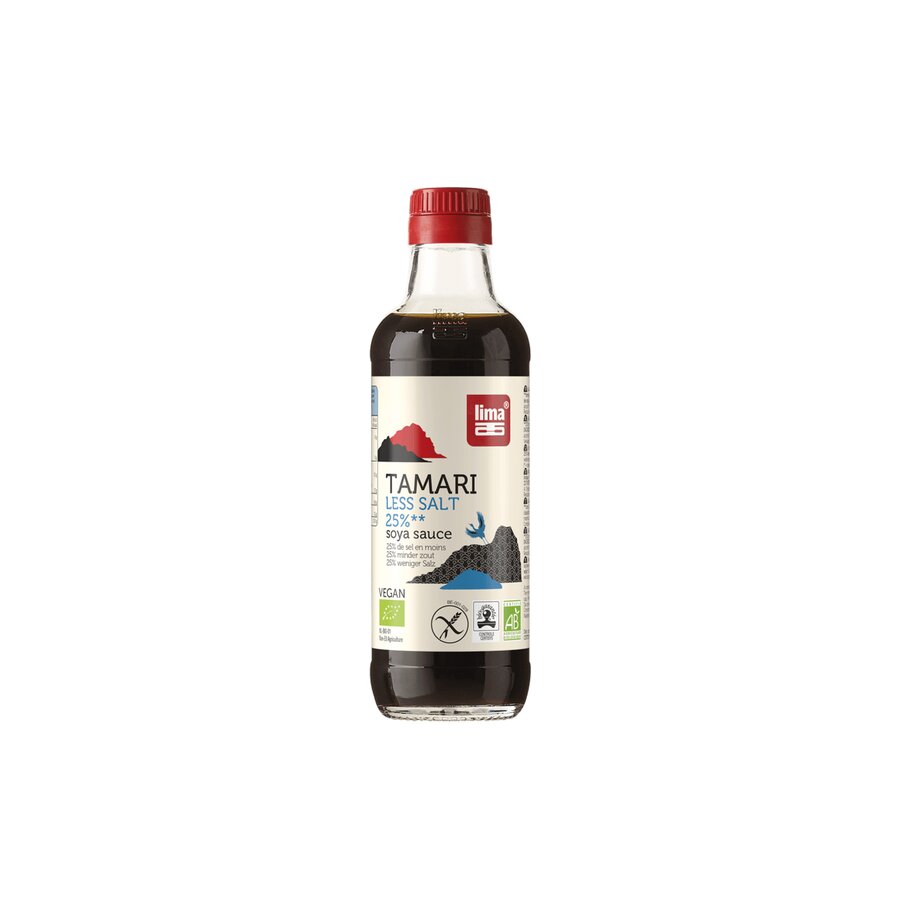 Lima lavsalt tamari glutenfri øko 250 ml