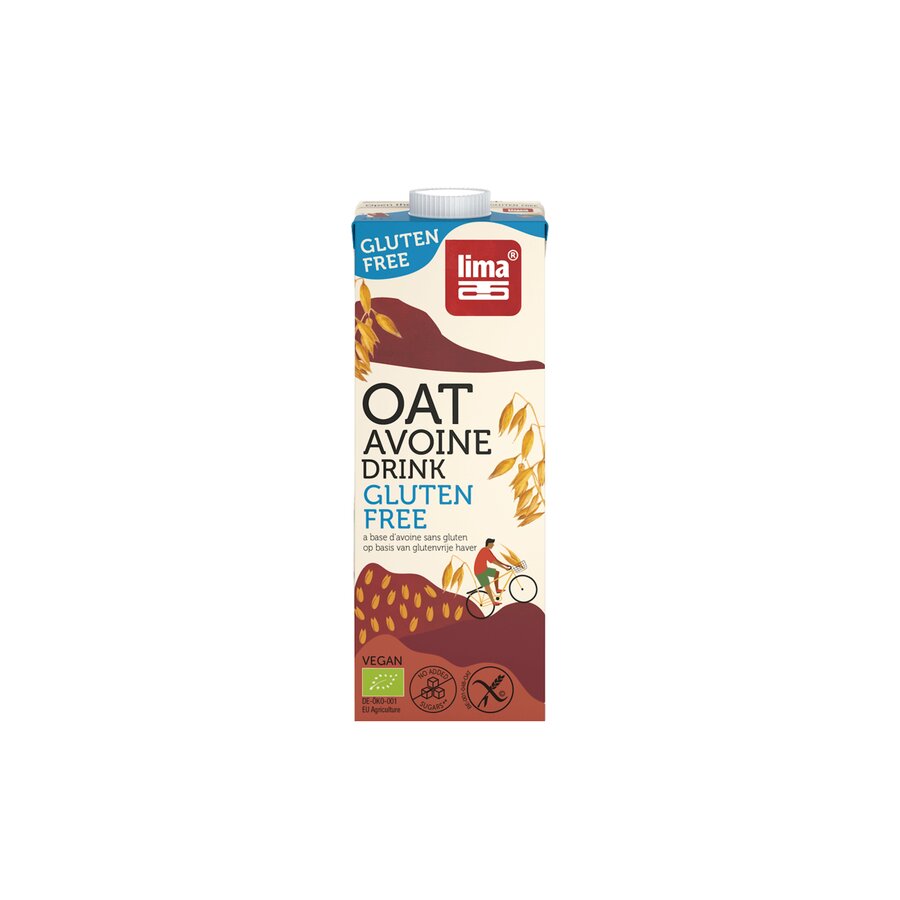 Lima havredrikk glutenfri øko 1 l