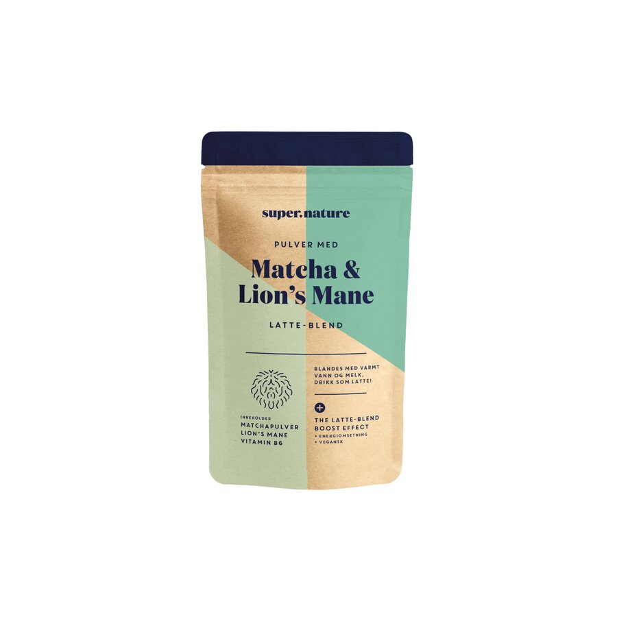 Supernature matcha & lions mane 150 gr