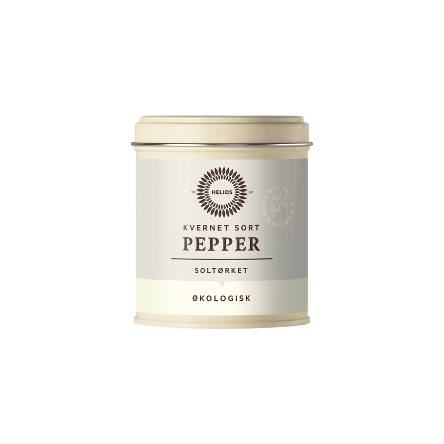 Helios Kvernet Sort Pepper 80 g