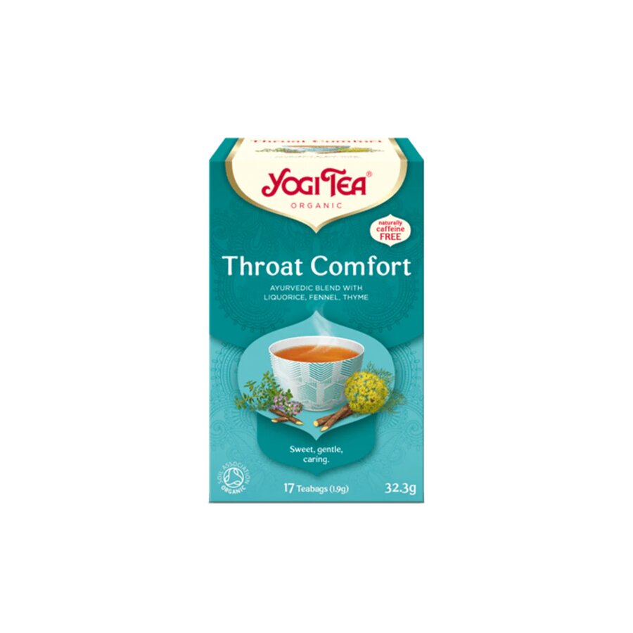 Yogi Tea throat comfort 17 poser