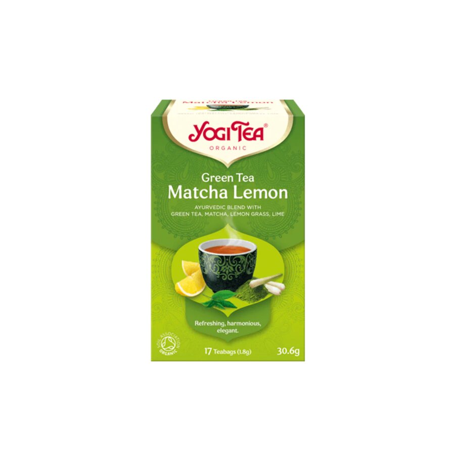 Yogi Tea matcha lemon 17 poser