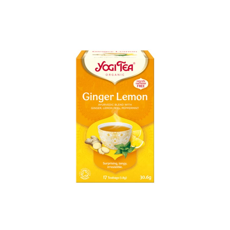 Yogi Tea ginger lemon 17 poser