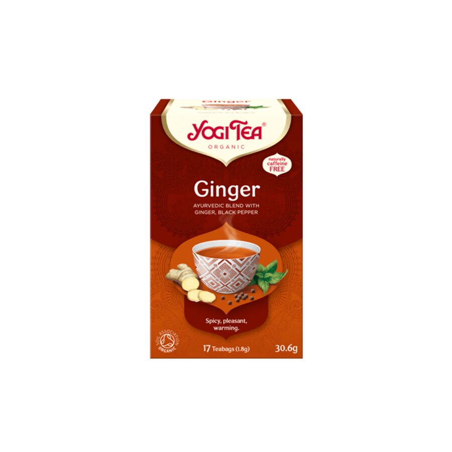 Yogi Tea ginger 17 poser