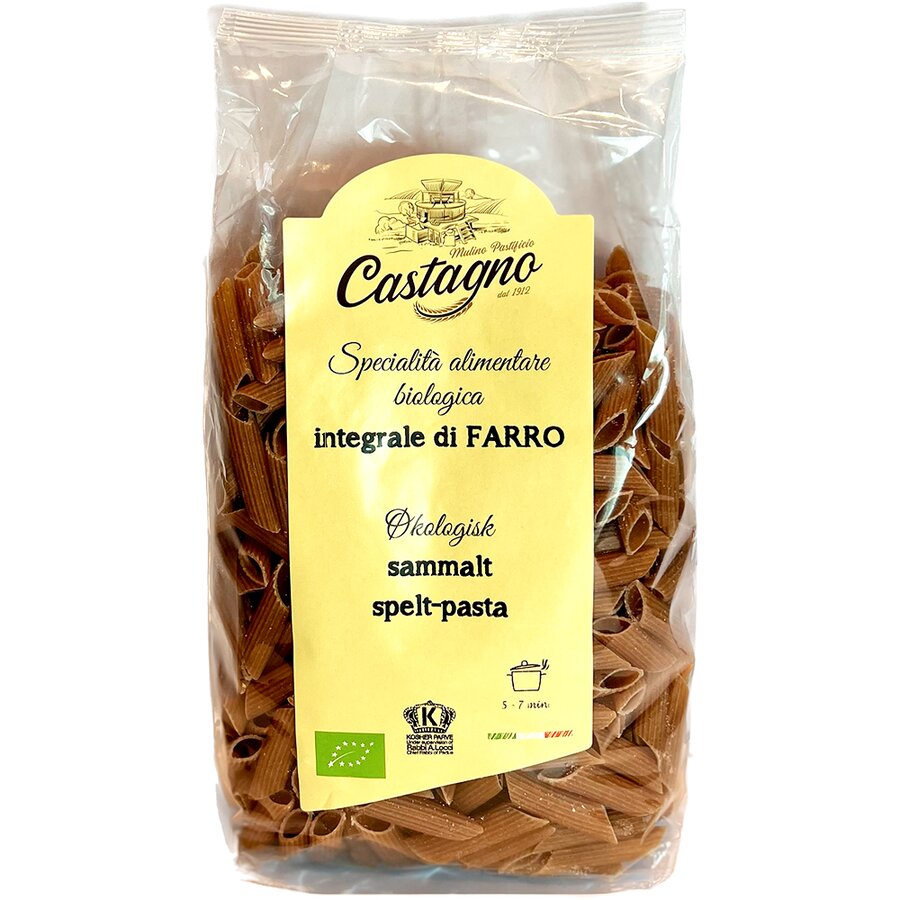 Castagno spelt penne sammalt 500 g