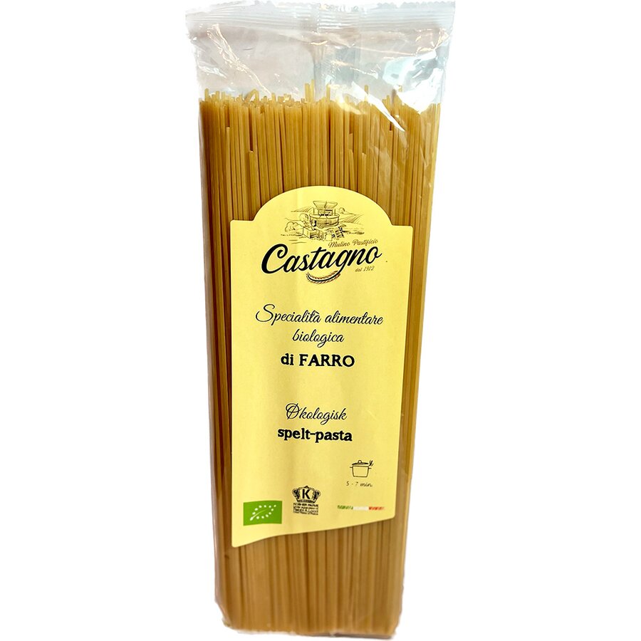 Castagno spelt spaghetti lys 500 g