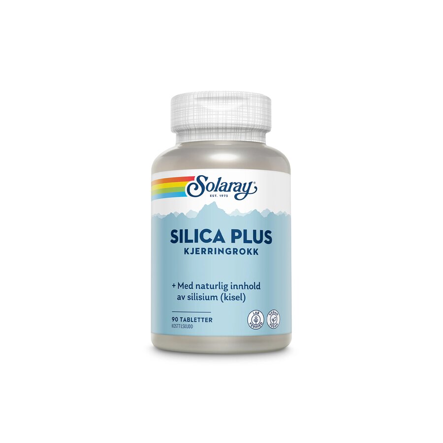 Solaray silica plus 90 tabletter