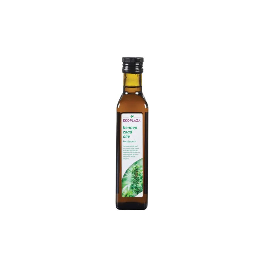 Ekoplaza kaldpresset hempfrø olje 250 ml