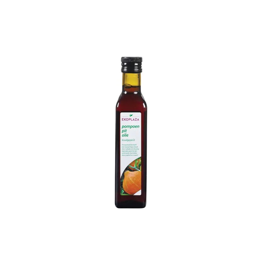 Ekoplaza kaldpresset gresskarfrøolje 250 ml