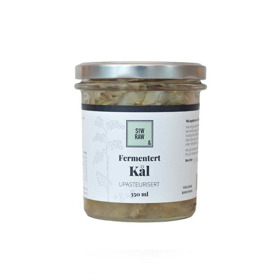 Siw Raw fermentert kål med eple 350 ml