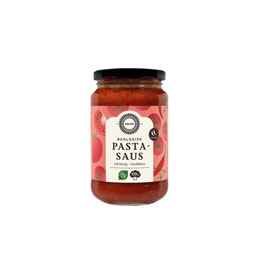 Helios økologisk pastasaus arrabbiata 350 g